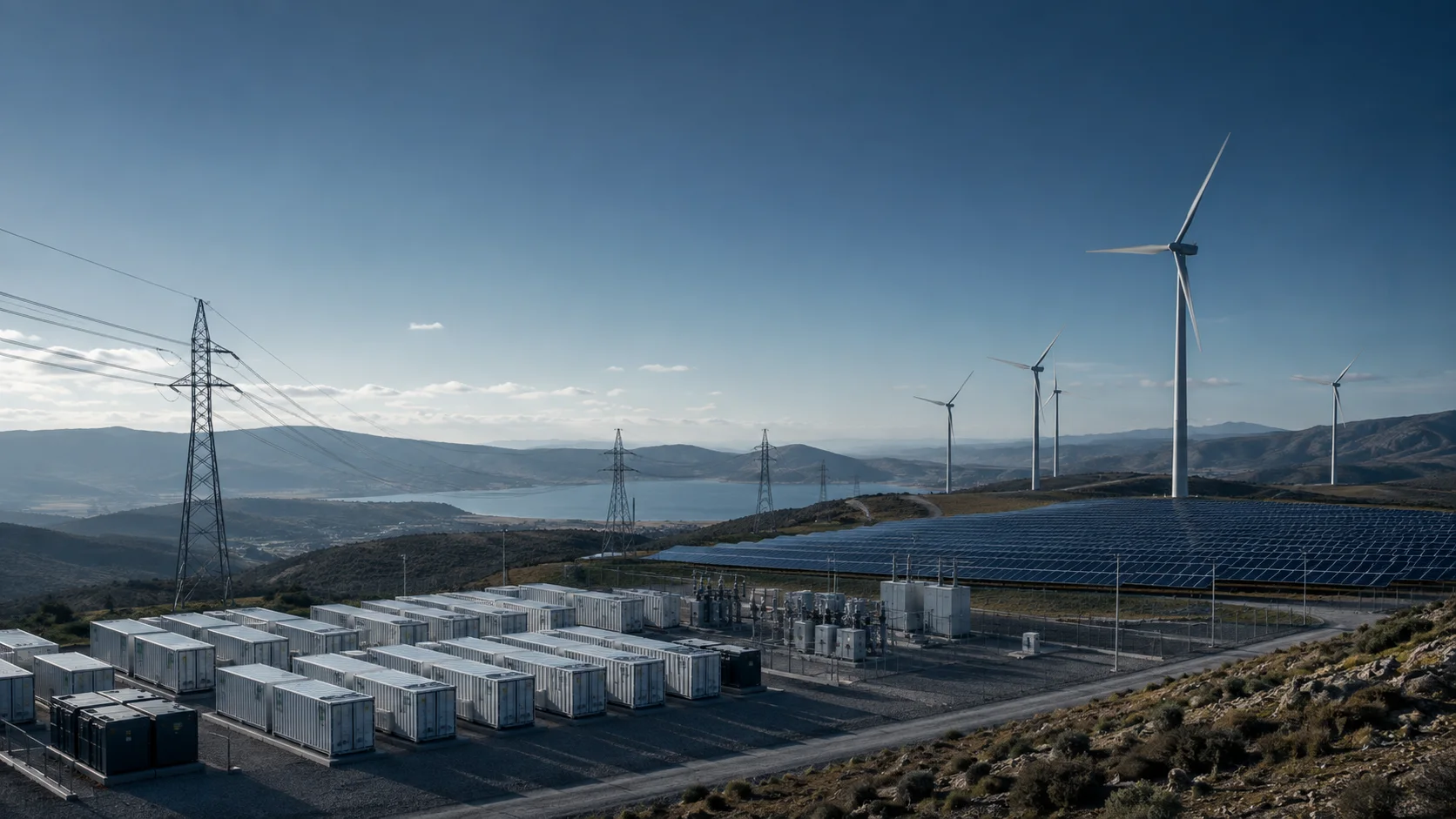 Trafo, şebeke ekipmanları ve enerji tedariki — temsili görsel